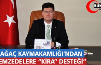 KIRKAĞAÇ KAYMAKAMLIĞINDAN DEPREMZEDELERE “KİRA”...