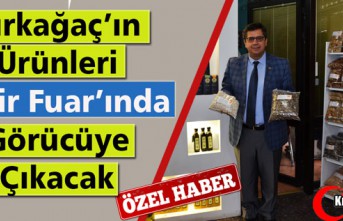 KIRKAĞAÇ’IN ÜRÜNLERİ İZMİR TARIM FUARINDA...