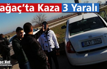 KIRKAĞAÇ’TA KAZA 3 YARALI