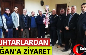 MUHTARLARDAN DOĞAN’A ZİYARET