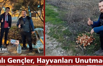 REFAHLI GENÇLER HAYVANLARI UNUTMADI