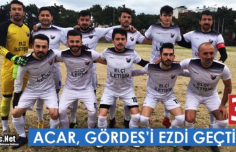 ACAR, GÖRDES'İ FARKLI YENDİ 3-0