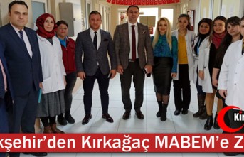 BÜYÜKŞEHİR'DEN KIRKAĞAÇ MABEM'E ZİYARET