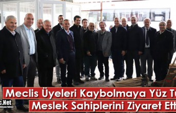 BÜYÜKŞEHİR MECLİS ÜYELERİNDEN KIRKAĞAÇ'A...