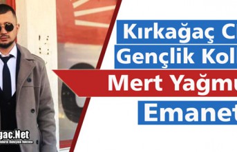 CHP GENÇLİK KOLLARI MERT YAĞMUR’A EMANET