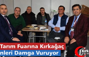 İZMİR TARIM FUARINA KIRKAĞAÇ ÜRÜNLERİ DAMGA...