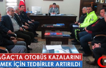 KIRKAĞAÇ'TA OTOBÜS KAZALARINI ÖNLEMEK İÇİN...
