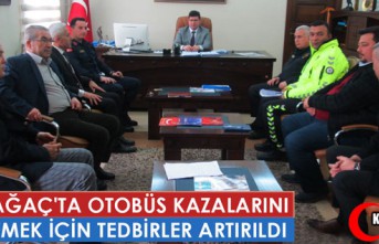 KIRKAĞAÇ'TA OTOBÜS KAZALARINI ÖNLEMEK İÇİN TEDBİRLER ARTIRILDI