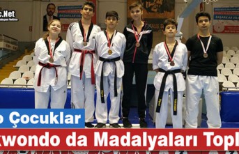 KIRKAĞAÇLI TAEKWONDOCULAR MADALYALARI TOPLADI