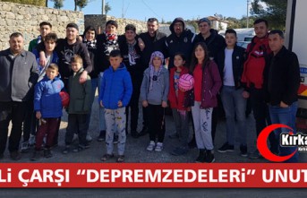 SALİHLİ ÇARŞI "DEPREMZEDELERİ" UNUTMADI