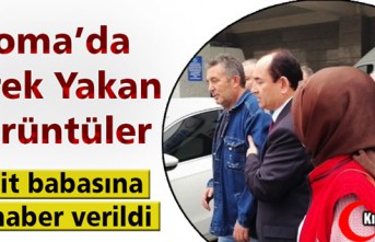 SOMA'DA ŞEHİT BABASINA ACI HABER VERİLDİ