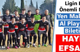 HAYDİ EFSANE, YEN MALTA'YI ÇIK PLAY OFF'A