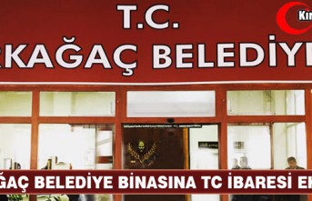 KIRKAĞAÇ BELEDİYESİ'NE "TC" İBARESİ...