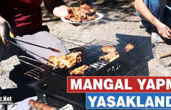 MANGAL YAPMAK YASAKLANDI