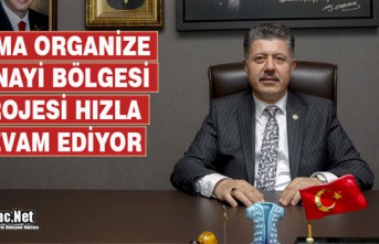 SOMA ORGANİZE SANAYİ BÖLGESİ PROJESİ HIZLA DEVAM EDİYOR