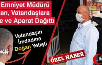 DOĞAN, VATANDAŞA MASKE ve MASKE APARATI DAĞITTI(ÖZEL HABER)