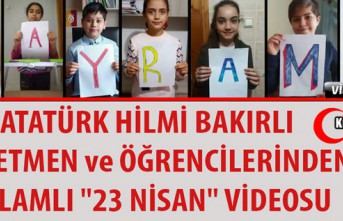 KIRKAĞAÇ'TA ÖĞRETMEN ve ÖĞRENCİLERDEN ANLAMLI VİDEO