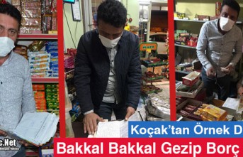 KOÇAK "BAKKAL BAKKAL GEZİP" BORÇ ÖDEDİ