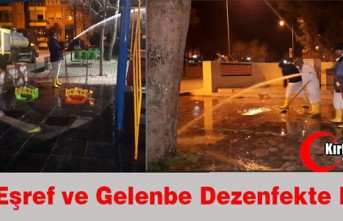 ŞAİR EŞREF ve GELENBE DEZENFEKTE EDİLDİ