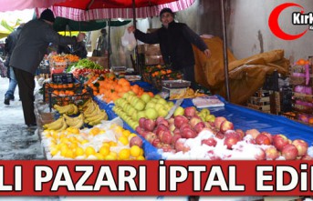 SALI PAZARI İPTAL EDİLDİ