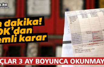 SAYAÇLAR 3 AY BOYUNCA OKUNMAYACAK