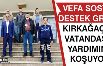 VEFA SOSYAL DESTEK GRUBU, VATANDAŞIN YARDIMINA KOŞUYOR