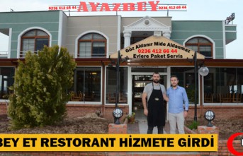 AYAZBEY ET RESTORANT HİZMETE GİRDİ