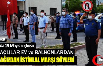 KIRKAĞAÇLILAR İSTİKLAL MARŞINI HEP BİR AĞIZDAN SÖYLEDİ