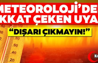 METEOROLOJİK UYARI