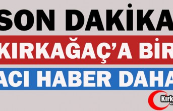 SON DAKİKA..BİR ACI HABER DAHA