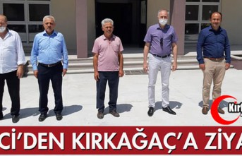 DİKİCİ'DEN KIRKAĞAÇ'A ZİYARET