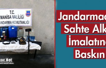 JANDARMADAN SAHTE ALKOL İMALATINA BASKIN