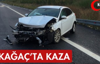 KIRKAĞAÇ'TA KAZA 1 YARALI