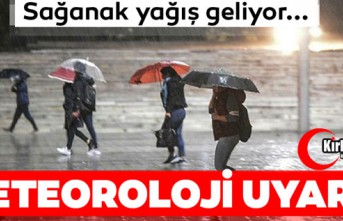 METEOROLOJİ'DEN "KUVVETLİ YAĞIŞ" UYARISI