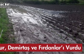 YAĞMUR, DEMİRTAŞ ve FIRDANLAR'I VURDU