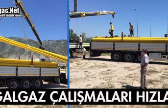 DOĞALGAZ ÇALIŞMALARI HIZLANDI