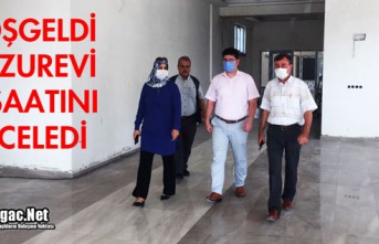 HOŞGELDİ, KIRKAĞAÇ'TA HUZUREVİ İNŞAATINI İNCELEDİ