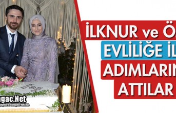 İLKNUR ve ÖMER EVLİLİĞE İLK ADIMINI ATTI