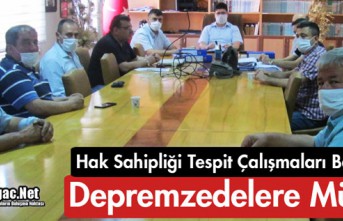 KIRKAĞAÇLI DEPREMZEDELERE MÜJDE