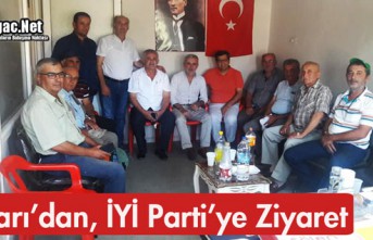 ÖZARI'DAN İYİ PARTİ'YE ZİYARET