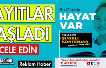 AKHİSAR EKSEN OKULLARINDA KAYITLAR BAŞLADI