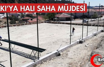 ALİFAKI'YA HALI SAHA MÜJDESİ