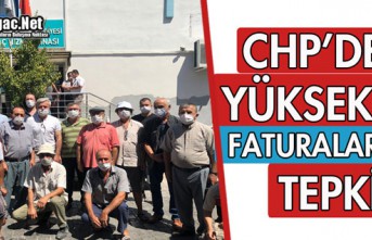 KIRKAĞAÇ'TA CHP'DEN YÜKSEK SU FATURALARINA...