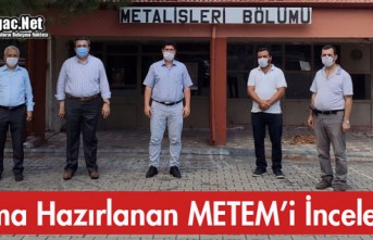 METEM'İN YIKILACAK OLAN BİNASINI İNCELEDİLER