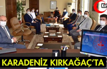 VALİ KARADENİZ KIRKAĞAÇ'TA