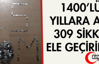 1400'LÜ YILLARA AİT 309 ADET SİKKE ELE GEÇİRİLDİ