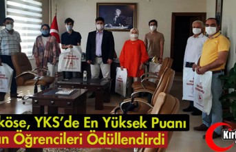 BÜYÜKKÖSE YKS'DE EN YÜKSEK PUANI ALAN ÖĞRENCİLERİ...