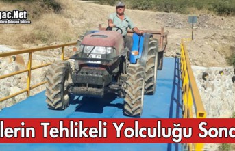 ÇİFTÇİLERİN TEHLİKELİ YOLCULUĞU SONA ERDİ