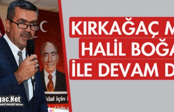 KIRKAĞAÇ MHP "BOĞAZ" İLE DEVAM DEDİ