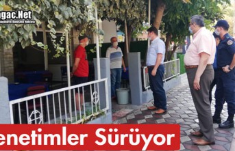 KIRKAĞAÇ'TA DENETİMLER SÜRÜYOR